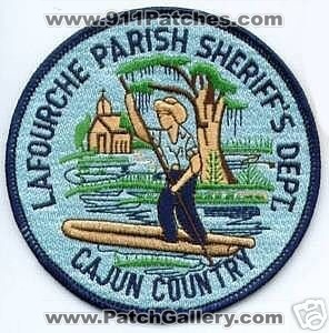 LaFourche Parish Sheriff's Department (Louisiana)
Thanks to apdsgt for this scan.
Keywords: sheriffs