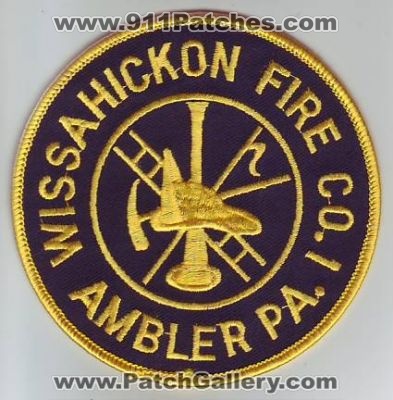 Wissahickon Fire Company 1 (Pennsylvania)
Thanks to Dave Slade for this scan.
Keywords: number no # ambler