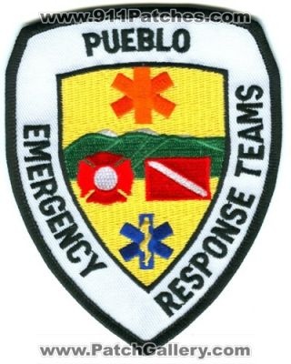 Pueblo Emergency Response Teams Patch (Colorado)
Scan By: PatchGallery.com
Keywords: fire ems dive rescue scuba ert