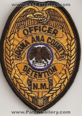 Dona Ana County Sheriff Detention Officer (New Mexico)
Thanks to Police-Patches-Collector.com for this scan.
