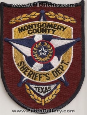 Montgomery County Sheriff's Department (Texas)
Thanks to Police-Patches-Collector.com for this scan.
Keywords: sheriffs dept