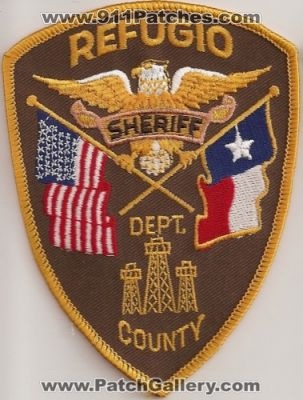 Refugio County Sheriff Department (Texas)
Thanks to Police-Patches-Collector.com for this scan.
Keywords: dept