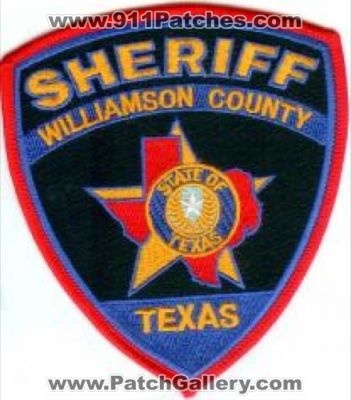 Williamson County Sheriff (Texas)
Thanks to Police-Patches-Collector.com for this scan.
