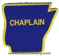 Arkansas State Police Chaplain (Arkansas)
Thanks to BensPatchCollection.com for this scan.
