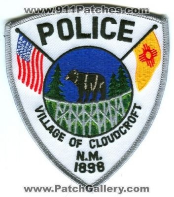 Cloudcroft Police (New Mexico)
Scan By: PatchGallery.com
Keywords: village of n.m.