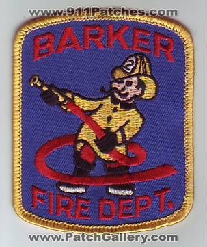 Barker Fire Department (New York)
Thanks to Dave Slade for this scan.
Keywords: dept.
