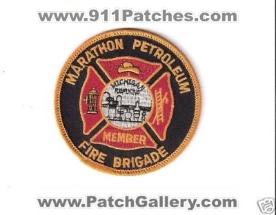 Marathon Petroleum Fire Brigade Member Michigan Refining (Michigan)
Thanks to Bob Brooks for this scan.

