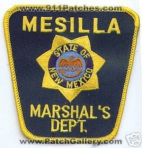 Mesilla Marshal's Department (New Mexico)
Thanks to apdsgt for this scan.
Keywords: marshals dept.