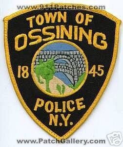 Ossining Police (New York)
Thanks to apdsgt for this scan.
Keywords: town of n.y.