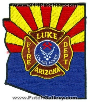 Luke Air Force Base Fire Department (Arizona)
Scan By: PatchGallery.com
Keywords: afb usaf dept. u.s. us air force