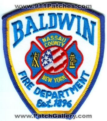 Baldwin Fire Department (New York)
Scan By: PatchGallery.com
