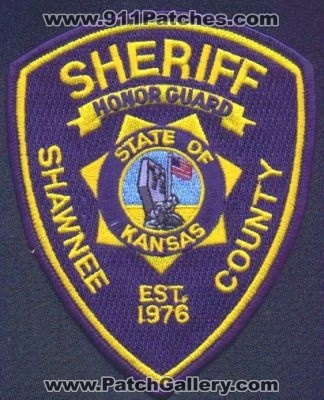 Shawnee County Sheriff Honor Guard
Thanks to EmblemAndPatchSales.com for this scan.
Keywords: kansas