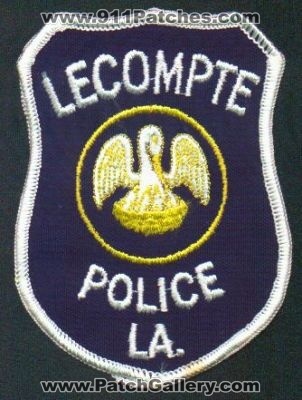 Lecompte Police
Thanks to EmblemAndPatchSales.com for this scan.
Keywords: louisiana