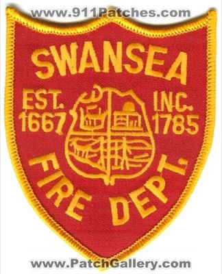 Swansea Fire Department (Massachusetts)
Scan By: PatchGallery.com
Keywords: dept.