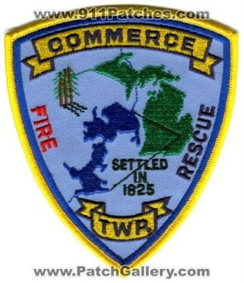 Commerce Township Fire Rescue Department (Michigan)
Scan By: PatchGallery.com
Keywords: twp. dept. settled in 1825