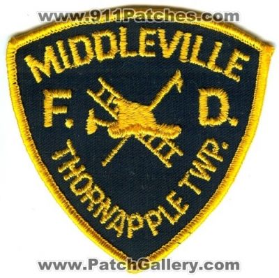 Middleville Fire Department (Michigan)
Scan By: PatchGallery.com
Keywords: f.d. fd thornapple twp. township