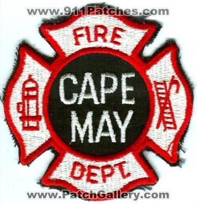 Cape May Fire Department (New Jersey)
Scan By: PatchGallery.com
Keywords: dept.