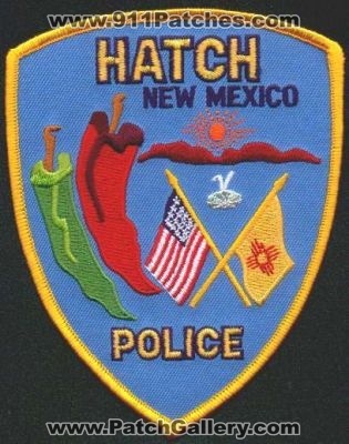 Hatch Police
Thanks to EmblemAndPatchSales.com for this scan.
Keywords: new mexico