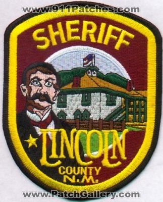 Lincoln County Sheriff
Thanks to EmblemAndPatchSales.com for this scan.
Keywords: new mexico
