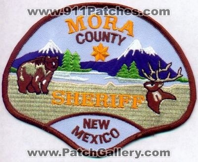Mora County Sheriff
Thanks to EmblemAndPatchSales.com for this scan.
Keywords: new mexico
