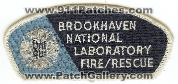 Brookhaven National Laboratory Fire Rescue
Thanks to PaulsFirePatches.com for this scan.
Keywords: new york fire