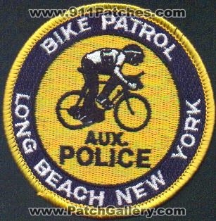 Long Beach Aux Police Bike Patrol
Thanks to EmblemAndPatchSales.com for this scan.
Keywords: new york auxiliary