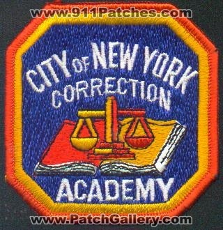 New York Correction Academy
Thanks to EmblemAndPatchSales.com for this scan.
Keywords: doc city of