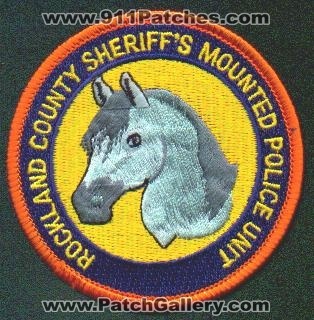 Rockland County Sheriff's Mounted Police Unit
Thanks to EmblemAndPatchSales.com for this scan.
Keywords: new york sheriffs