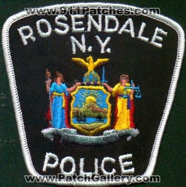 Rosendale Police
Thanks to EmblemAndPatchSales.com for this scan.
Keywords: new york