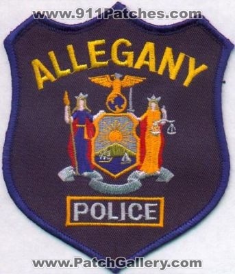 Allegany Police
Thanks to EmblemAndPatchSales.com for this scan.
Keywords: new york