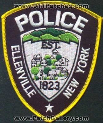 Ellenville Police
Thanks to EmblemAndPatchSales.com for this scan.
Keywords: new york