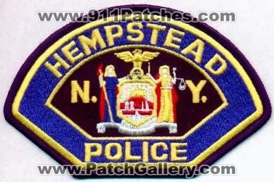 Hempstead Police
Thanks to EmblemAndPatchSales.com for this scan.
Keywords: new york