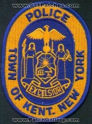 Kent Police
Thanks to EmblemAndPatchSales.com for this scan.
Keywords: new york town of