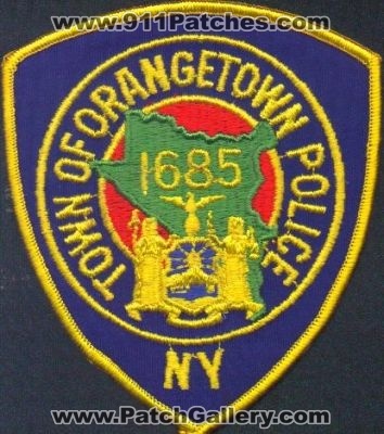 Orangetown Police
Thanks to EmblemAndPatchSales.com for this scan.
Keywords: new york town of
