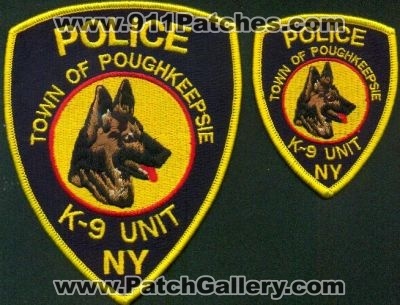 Poughkeepsie Police K-9 Unit
Thanks to EmblemAndPatchSales.com for this scan.
Keywords: new york town of k9