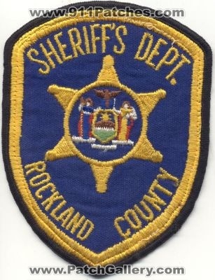 Rockland County Sheriff's Dept
Thanks to EmblemAndPatchSales.com for this scan.
Keywords: new york sheriffs department