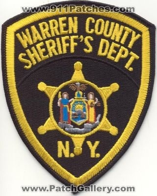 warren sheriff county patchgallery patches dept sheriffs police ny ambulance offices emblems enforcement ems depts departments 911patches rescue virtual logos
