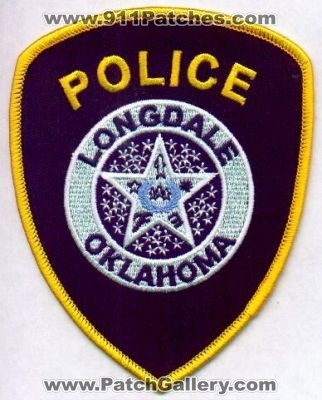 Longdale Police
Thanks to EmblemAndPatchSales.com for this scan.
Keywords: oklahoma