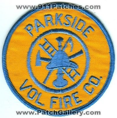 Parkside Volunteer Fire Company (Pennsylvania)
Scan By: PatchGallery.com
Keywords: vol. co.