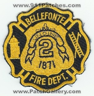 Bellefonte Fire Dept Engine 2
Thanks to PaulsFirePatches.com for this scan.
Keywords: pennsylvania department