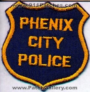 Phenix City Police
Thanks to EmblemAndPatchSales.com for this scan.
Keywords: pennsylvania