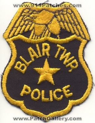 Blair Twp Police
Thanks to EmblemAndPatchSales.com for this scan.
Keywords: pennsylvania township