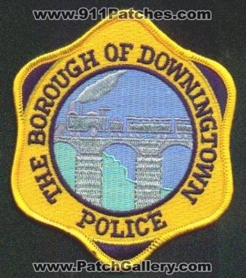 Downingtown Police
Thanks to EmblemAndPatchSales.com for this scan.
Keywords: pennsylvania borough of