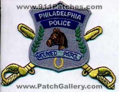Philadelphia Police Mounted Patrol
Thanks to EmblemAndPatchSales.com for this scan.
Keywords: pennsylvania