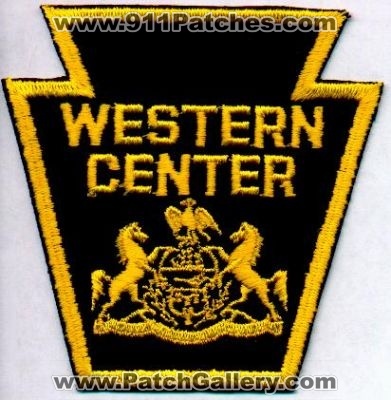 Western Center Police
Thanks to EmblemAndPatchSales.com for this scan.
Keywords: pennsylvania