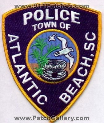 Atlantic Beach Police
Thanks to EmblemAndPatchSales.com for this scan.
Keywords: south carolina town of