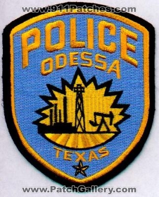 Odessa Police
Thanks to EmblemAndPatchSales.com for this scan.
Keywords: texas