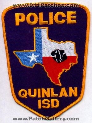 Quinlan Independent School District Police (Texas)
Thanks to EmblemAndPatchSales.com for this scan.
Keywords: isd