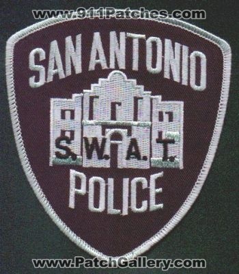 San Antonio Police S.W.A.T.
Thanks to EmblemAndPatchSales.com for this scan.
Keywords: texas swat