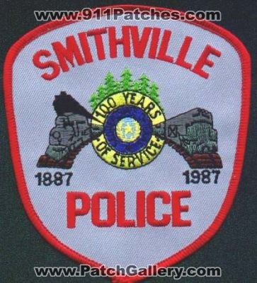 Smithville Police
Thanks to EmblemAndPatchSales.com for this scan.
Keywords: texas